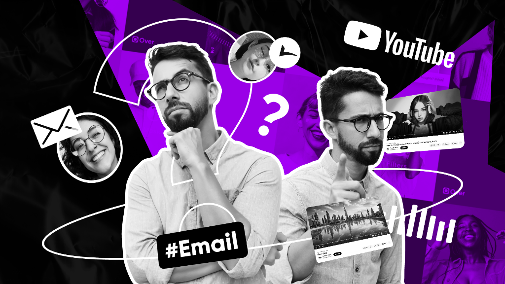 A guide to finding information about a youtuber's email account