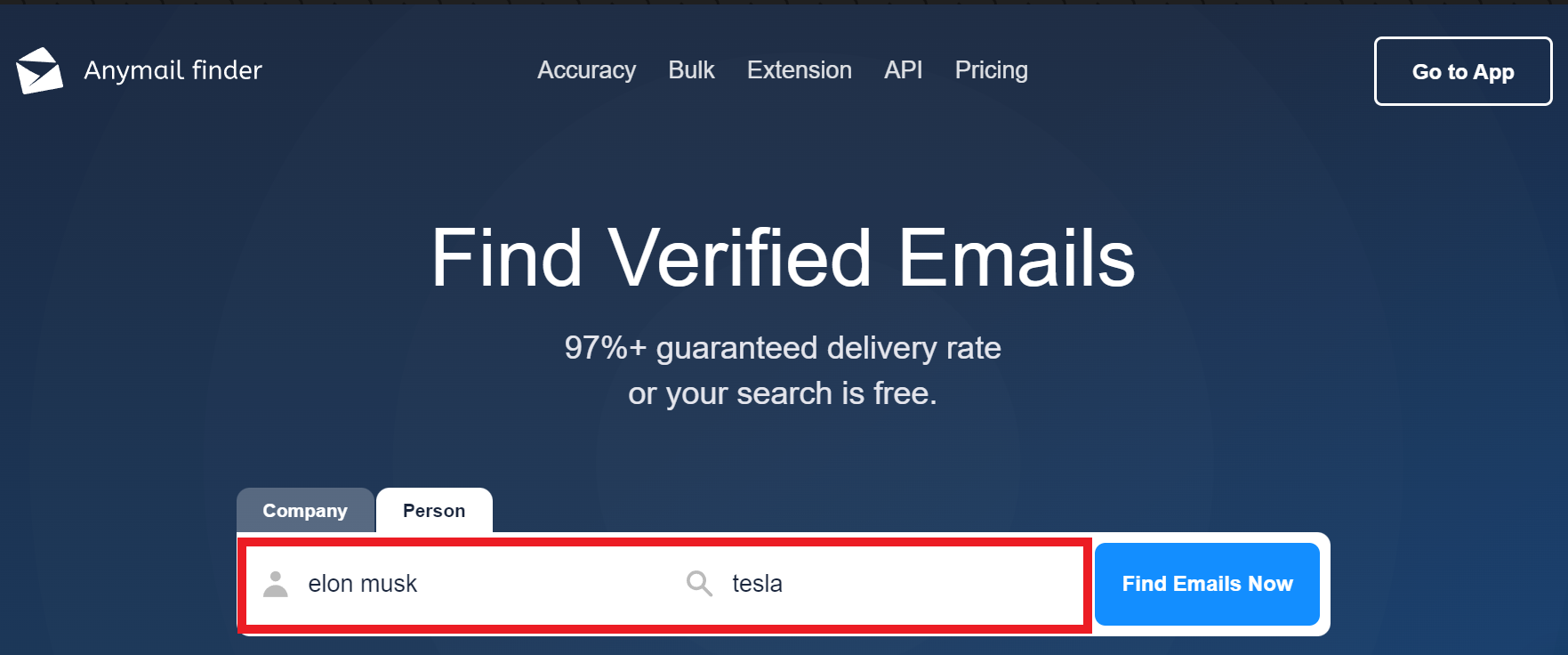 Email finder